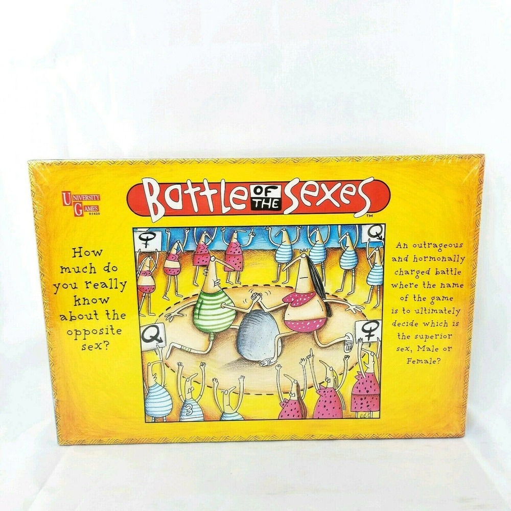 Battle of the Sexes Board Game 1997 Sealed